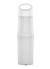Waterfles van suikerriet 500 ml - Wit