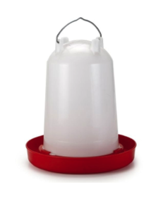 Drinkklok voor pluimvee met handvat 12 liter