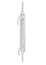 Spiraalkoeler Glas 45.5cm