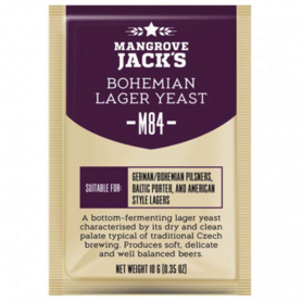 Gedroogde biergist Bohemian Lager M84 – Mangrove Jack’s Craft Series - 10 g