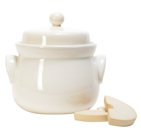 Mini fermentatiepot bol creme 2 liter