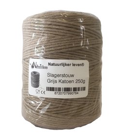 Slagerstouw Grijs Katoen 250g