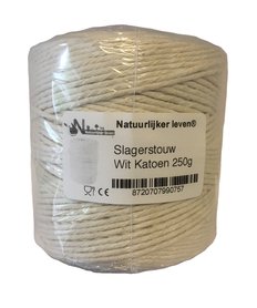 Slagerstouw Wit Katoen 250g
