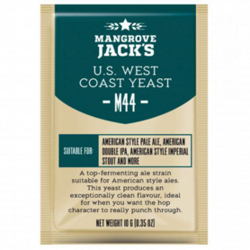 Gedroogde biergist US West Coast M44 – Mangrove Jack’s Craft Series - 10 g