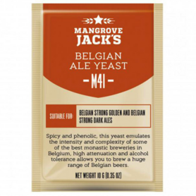 Gedroogde biergist Belgian Ale M41 – Mangrove Jack’s Craft Series - 10 g