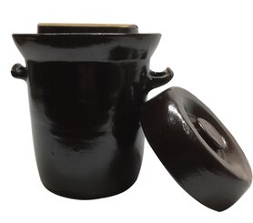 Zuurkoolpot 5 liter (bruin/klassiek)