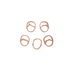 Grennn kind kort haar uitsteker