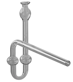 Waterslot / Fermentatieslot in hoekvorm