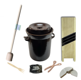 Startpakket zuurkool 10 liter (Bruin-klassiek)