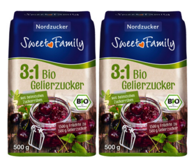 2 x Biologische Geleersuiker 3:1, 500 g 