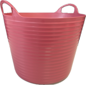 Mand flexibel, FlexBag Roze 28 liter