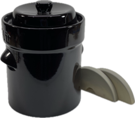 Zuurkoolpot 10 liter met verzwaringsstenen