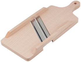 Houten Mandoline of Koolsnijder 40 cm met handvat