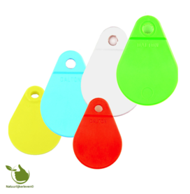 Flexi nekplaatje blanco