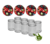 Inmaakpotten 500 ml met twist-off deksel (Bessen) 8 stuks