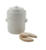 Mini fermentatiepot 3 liter (Creme/Modern) met verzwaringsstenen