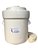 Mini fermentatiepot 3 liter (Creme/Modern) met verzwaringsstenen
