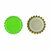 Kroonkurken Groen 26 mm (verpakt per 100 stuks)