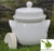 Mini fermentatiepot bol creme 1 liter